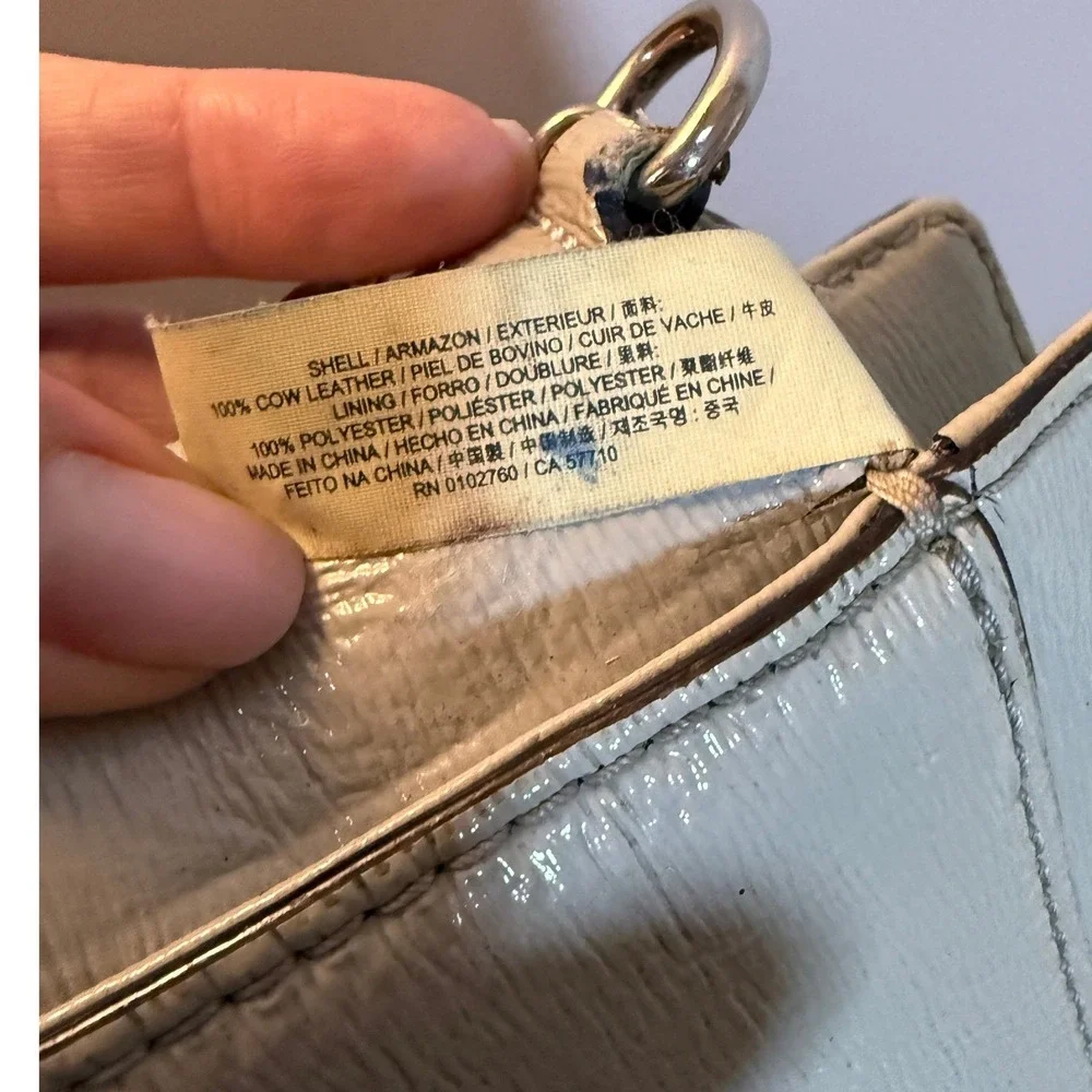 Kate Spade‎ Crossbody Bag Women Small Patent Leather Bow Detail Strap